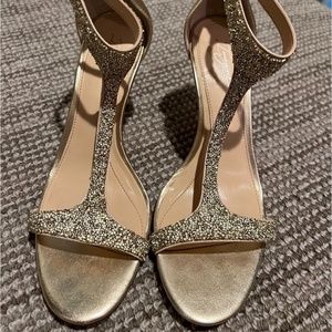 Vince Camuto Gold Heeled Sandal